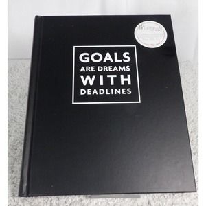 Fitlosophy Live Life Fit Fitspiration Journal Goals Are Dreams With Deadlines
